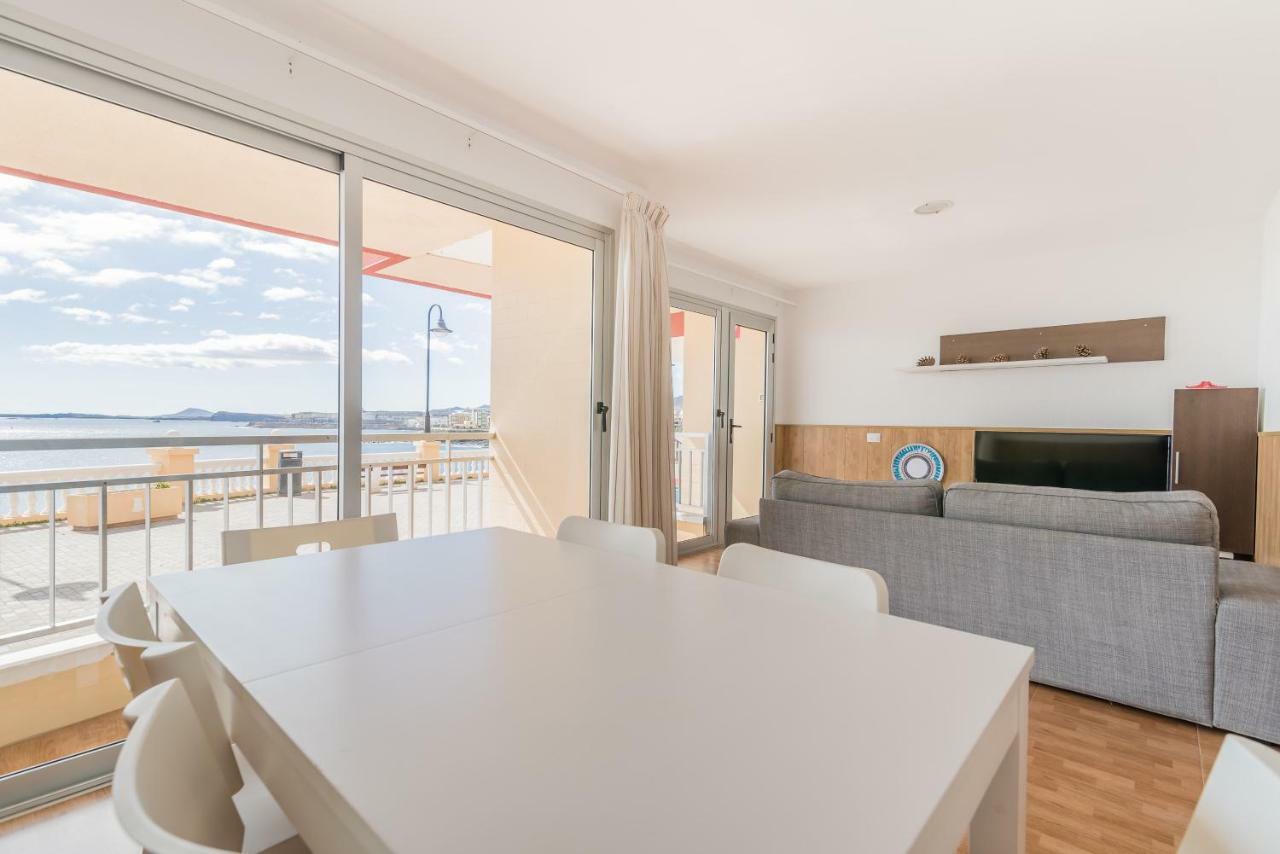 Primera línea con preciosas vistas al mar Melenara Exterior foto